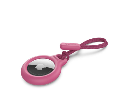 Akcesoria GSM i GPS Belkin Secure AirTag Holder Strap - Pink